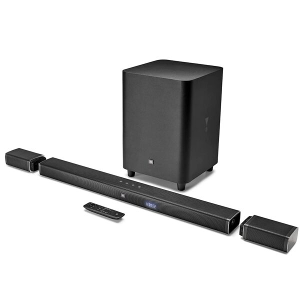 JBL Truly Wireless Home Theatre with Dolby Digital DTS, 5.1 Channel 4K Ultra HD Soundbar